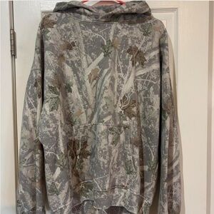 Abercrombie & Fitch Oversized Camo Hoodie